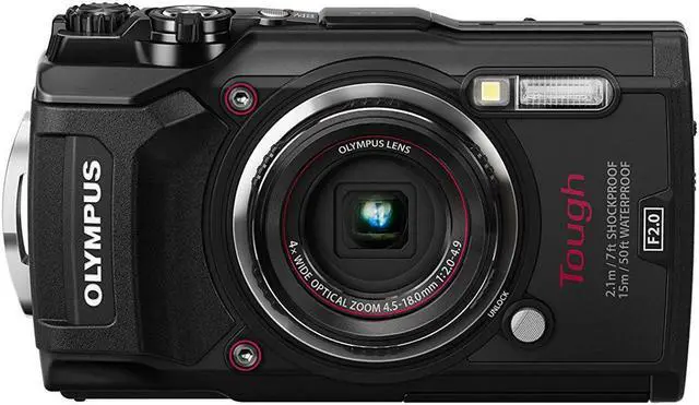 Alt view image 4 of 20 - Olympus Tough TG-6 Waterproof Camera, Black (050332192430)