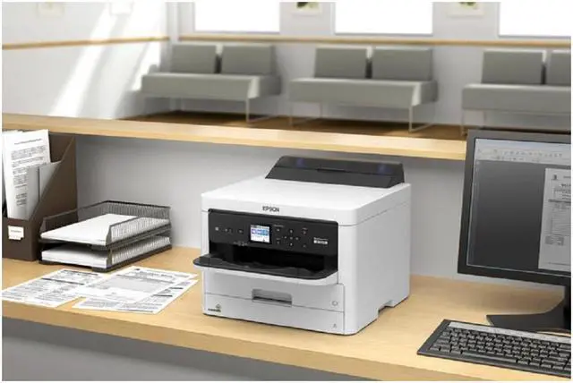 Alt view image 9 of 17 - Epson WorkForce Pro WF-M5299 Inkjet Printer Monochrome C11CG07201
