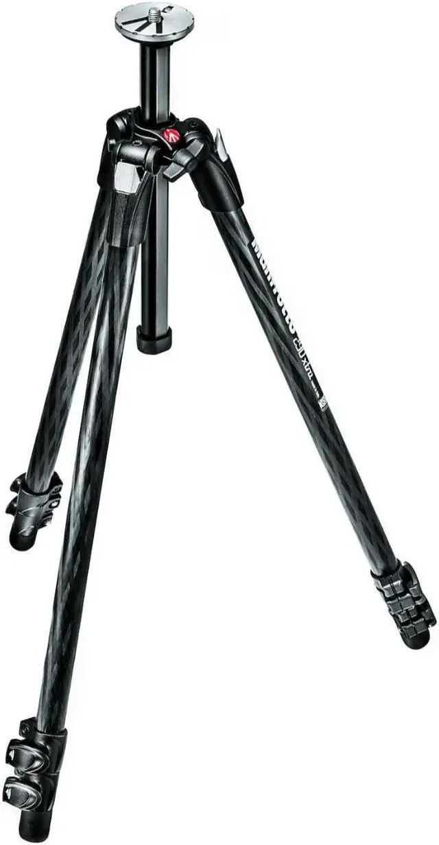 Alt view image 4 of 13 - Manfrotto 290 Xtra 3-Section Carbon Fiber Tripod
