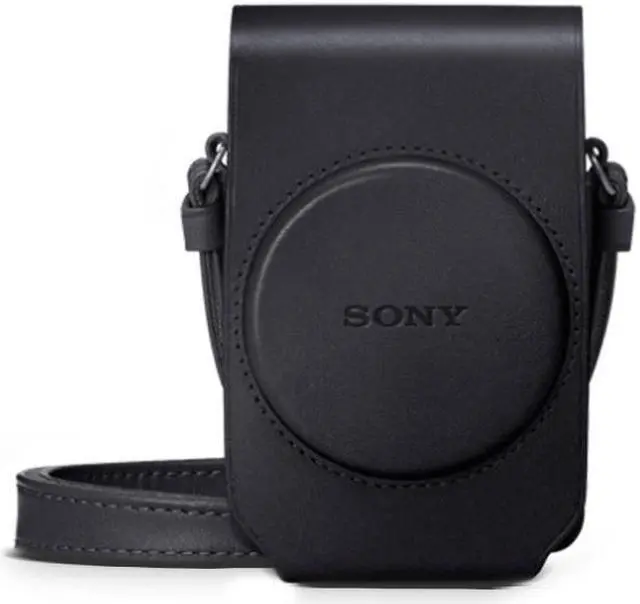 Alt view image 6 of 9 - Sony Vertical Type Soft Carrying Case for Cyber-shot RX100 and RX100II Cameras