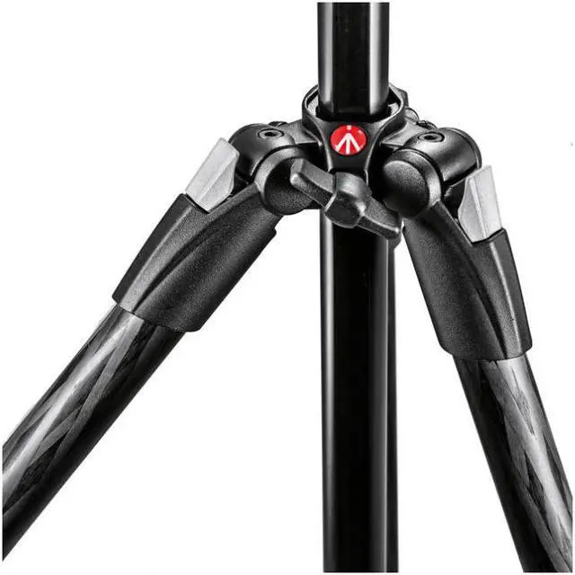 Alt view image 6 of 13 - Manfrotto 290 Xtra 3-Section Carbon Fiber Tripod