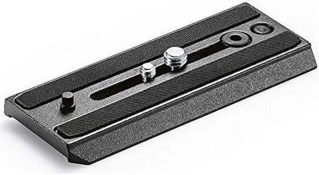Alt view image 6 of 12 - Manfrotto 500PLONG Video Camera Plate