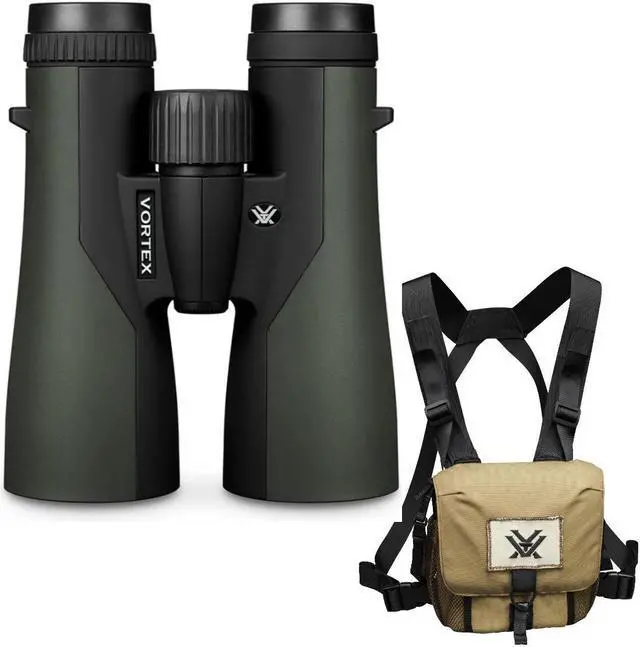 Alt view image 2 of 13 - Vortex Crossfire HD 12x50 Binoculars, Green/Black - CF-4314