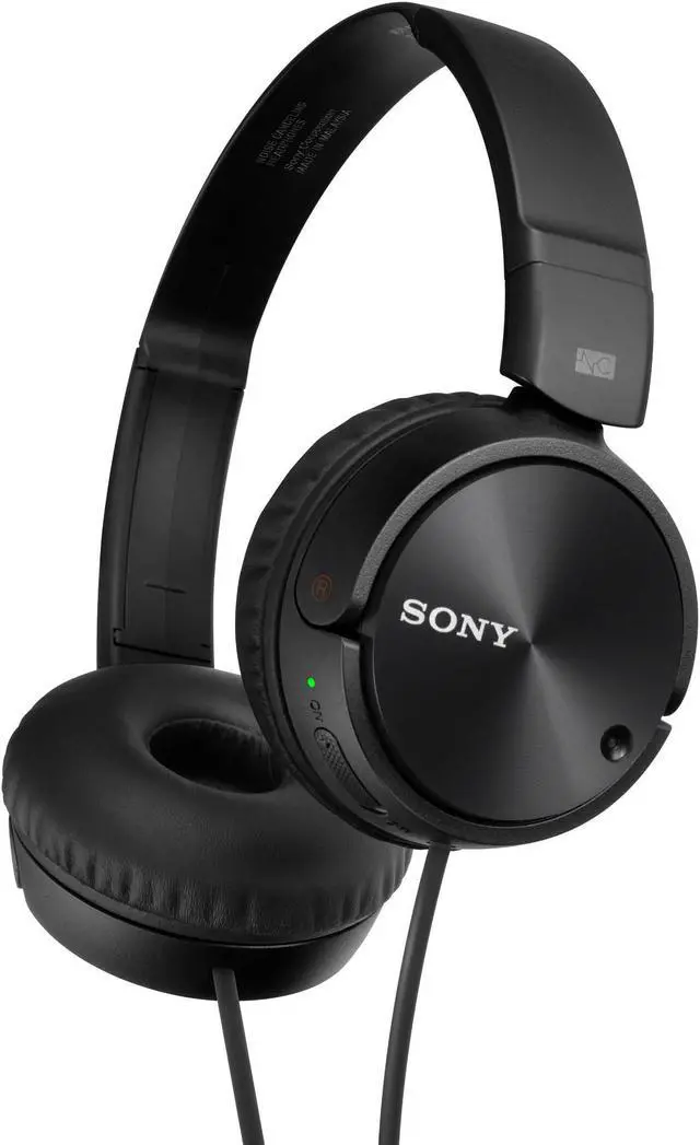 Alt view image 2 of 7 - Sony MDRZX110NC Noise Cancelling Headphones with Knox Gear EVA Headphone Case