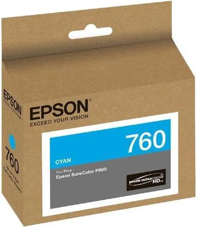 Alt view image 3 of 9 - Epson UltraChrome HD T760 Original Ink Cartridge T760220
