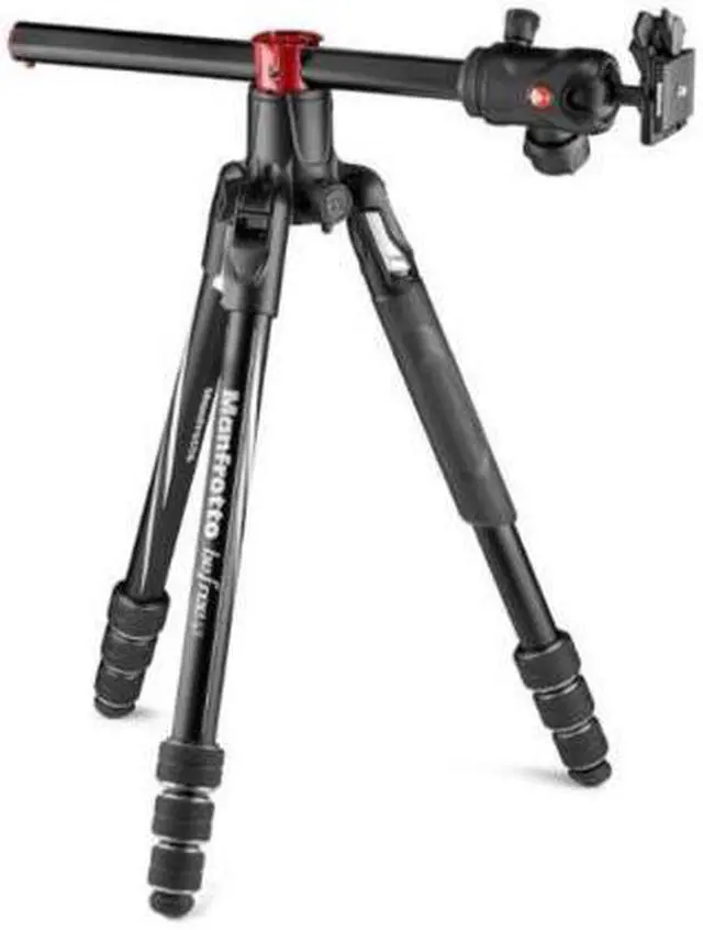 Alt view image 2 of 14 - Manfrotto Befree GT XPRO Aluminum Travel Tripod with 496 Center Ball Head MKBFRA4GTXP-BUS