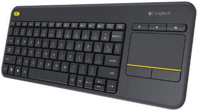 Alt view image 2 of 20 - Logitech K400 Plus Wireless Touch HTPC Keyboard for PC Connected TVs