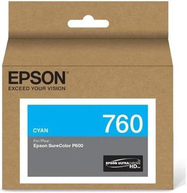 Alt view image 2 of 9 - Epson UltraChrome HD T760 Original Ink Cartridge T760220
