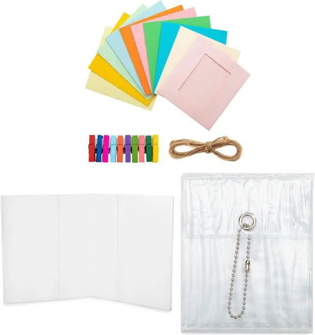 Main image of Polaroid Accessory Bundle with Transparent Hanging Album, V Frame & Paper Frame