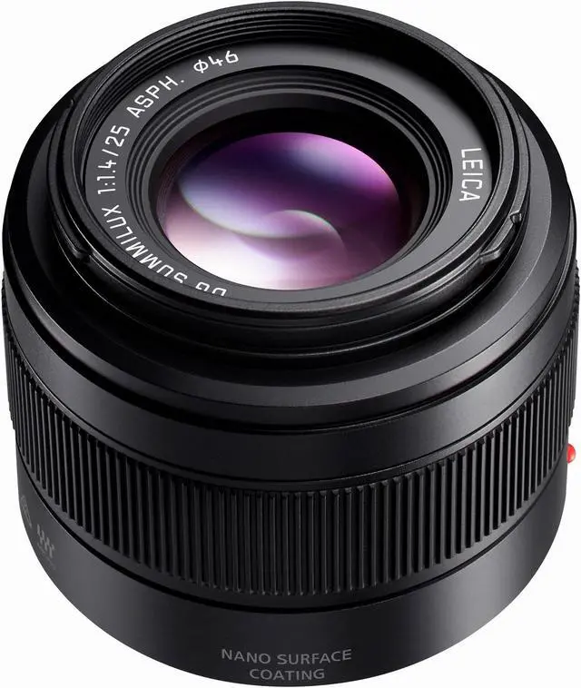 Alt view image 3 of 12 - panasonic lumix g leica dg summilux lens, 25mm, f1.4 asph, mirrorless micro four thirds, dust and splash-resistant design, h-xa