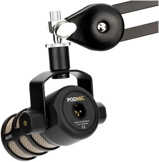 Alt view image 5 of 20 - Rode Podmic Dynamic Podcasting Microphone