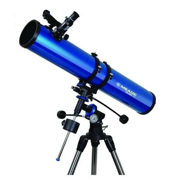 Alt view image 10 of 11 - Meade Polaris 114mm German Equatorial Reflector Telescope