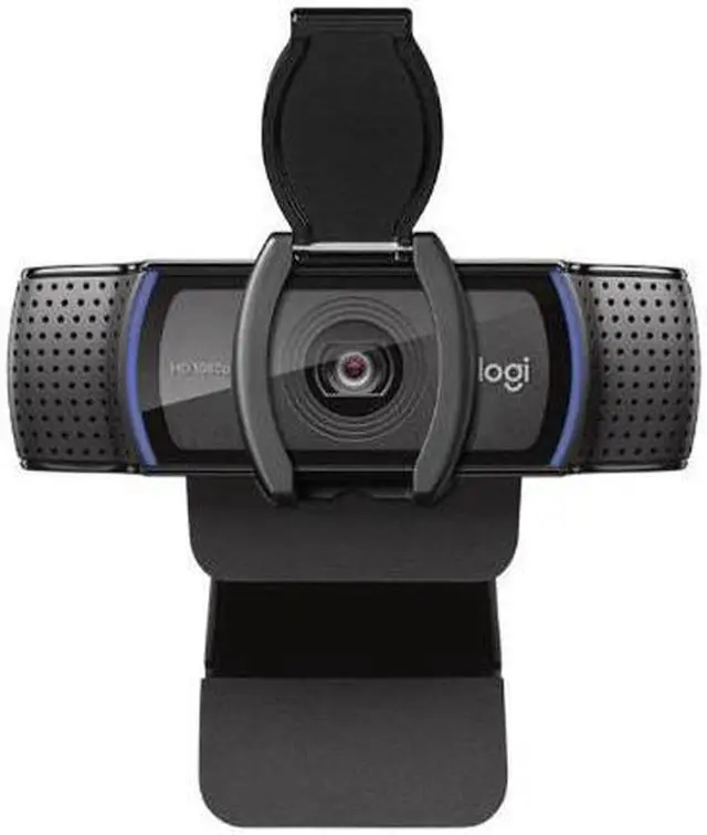 Alt view image 2 of 12 - Logitech C920S Pro HD Webcam Bundled with Knox Gear 4-Port 3.0 USB Hub