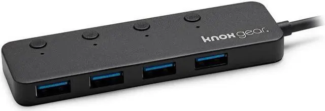 Alt view image 5 of 12 - Logitech C920S Pro HD Webcam Bundled with Knox Gear 4-Port 3.0 USB Hub