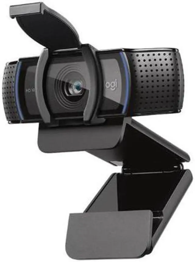 Alt view image 4 of 12 - Logitech C920S Pro HD Webcam Bundled with Knox Gear 4-Port 3.0 USB Hub