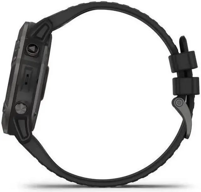 Alt view image 3 of 20 - Garmin FENIX6XPSTGB fenix 6X - Pro Solar Edition - Carbon