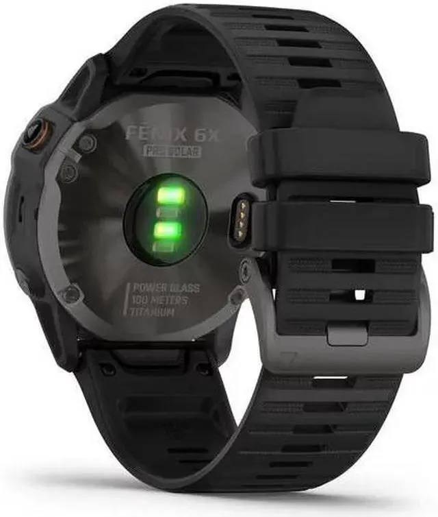 Alt view image 4 of 20 - Garmin FENIX6XPSTGB fenix 6X - Pro Solar Edition - Carbon