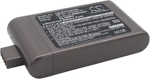 Alt view image 2 of 5 - Battery for Dyson BP-01 D12 DC16 Handheld 12097 912433-01 912433-04 Car 2000mAh