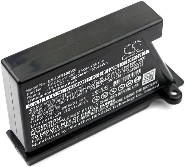 Main image of Battery for LG B056R028-9010 EAC60766101 HomBot VCARPETX VHOMBOT1 VHOMBOT3 VR591