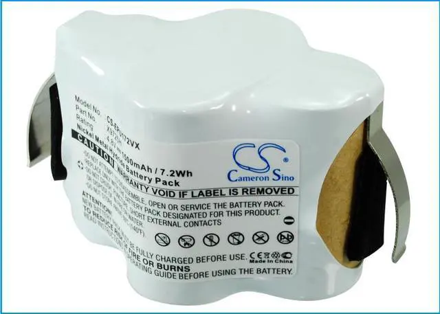 Alt view image 2 of 5 - Vacuum Battery for Shark Euro Pro X9725H V1720 V1725 V1725H CS-EPU172VX 1500mAh