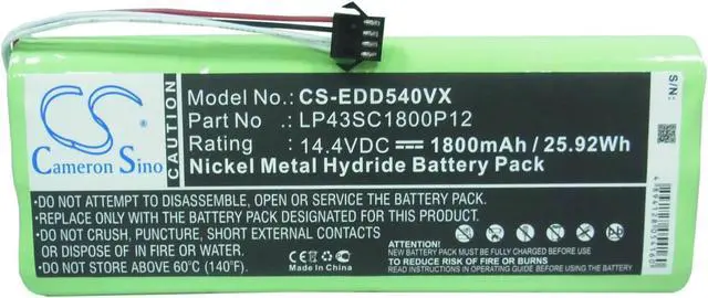 Alt view image 5 of 6 - Vacuum Battery for Ecovacs LP43SC1800P12 Deebot D523 D540 D550 D560 D570 D580