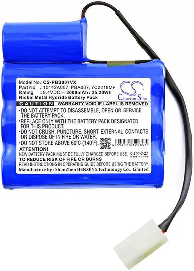 Alt view image 3 of 4 - Battery for Water Tech Pool Blaster 10142A007 7C2219MF Buster MAX PBA007 MTC