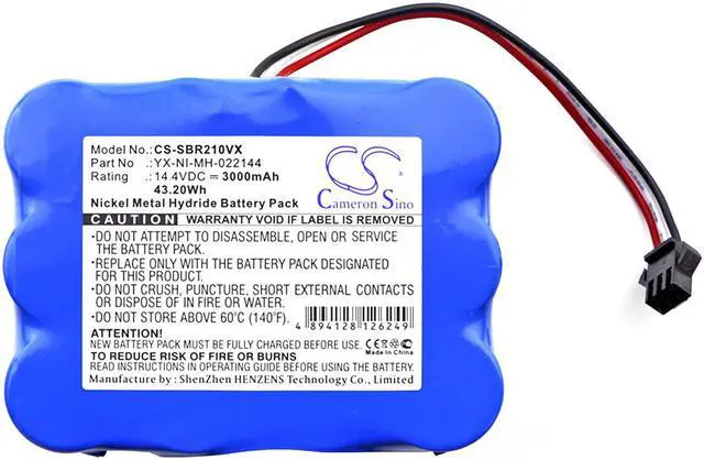 Alt view image 3 of 4 - Vacuum Battery for SAMBA XR210 Bobsweep bObi Classic Infinuvo Hovo 510 XR210