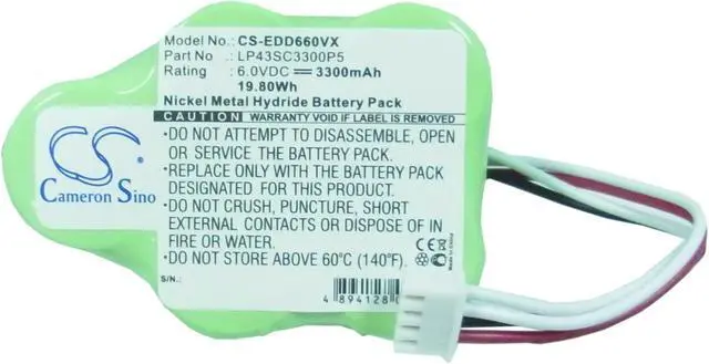 Alt view image 5 of 6 - Battery for Hoover Ecovacs LP43SC3300P5 35601130 Deebot D620 D630 D730 D760 D780