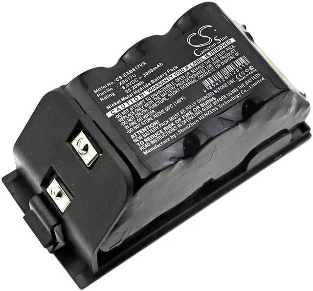 Main image of Vacuum Battery for Shark Euro Pro XB617U 8.4V 3000mAh CS-EXB617VX 25.20Wh Black