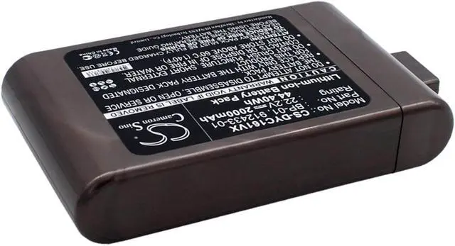 Alt view image 3 of 5 - Battery for Dyson BP-01 D12 DC16 Handheld 12097 912433-01 912433-04 Car 2000mAh