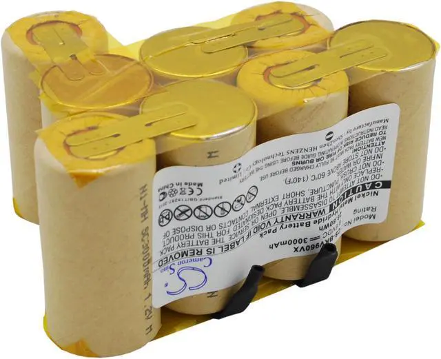 Alt view image 3 of 5 - Vacuum Battery for Black and Decker DV9605 DV9605-H1-3-90524185 Dustbuster 9.6V