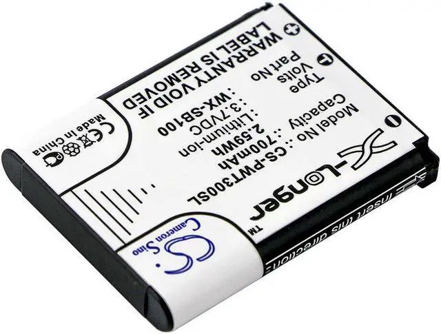 Alt view image 2 of 3 - Headset Battery for Panasonic WX-SB100 Attune II HD3 WX-CH455 WX-ST100 WX-ST300