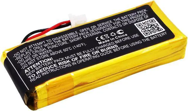 Alt view image 3 of 6 - Battery for Cardo BAT00002 WW452050-2P G4 Scala Rider G9 G9x SCHUBERTH C3