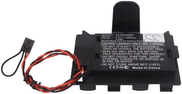 Alt view image 6 of 6 - RAID Controller Battery for DELL 1242R 7142R PowerEdge 4400 6V 1500mAh 9Whr NiMh