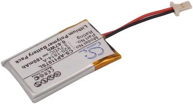 Alt view image 2 of 6 - Battery for Apple 820-1814-A A1107 A1085 A1139 PowerBook G4 Aluminum CMOS RTC
