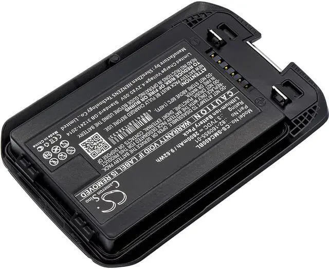 Alt view image 3 of 4 - 2600mah x-longer barcode scanner battery for motorola mc40, mc40c, mc40n0 (82-160955-01)