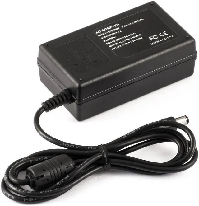 Alt view image 3 of 5 - AC Adapter for Sony AC-PW20 9V 2A for Alpha NEX-5 NEX-5A NEX-5C NEX-5CA NEX-5CD NEX-5CH
