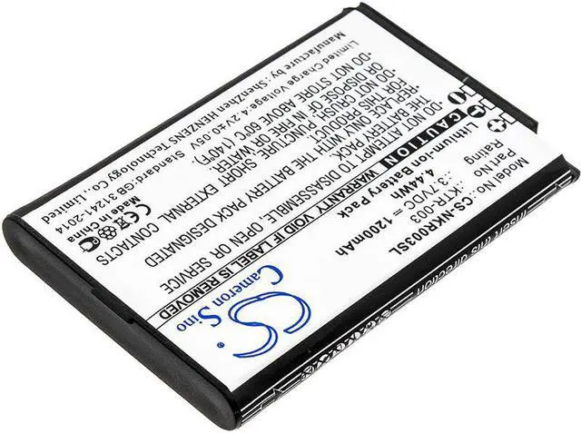 Alt view image 2 of 3 - Game Console Battery for Nintendo KTR-003 KTR003 MWH710A01 3DS NN3DS New 1200mAh