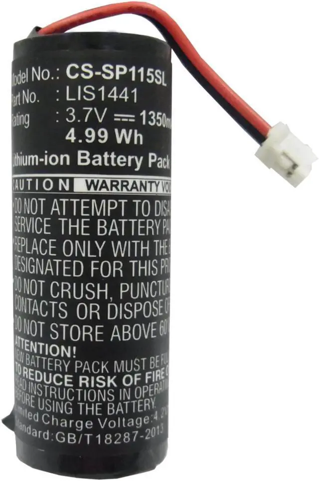 Alt view image 5 of 6 - Battery for Sony LIP1450 LIS1441 PlayStation 3 Move Motion Controller PS3 1350mA