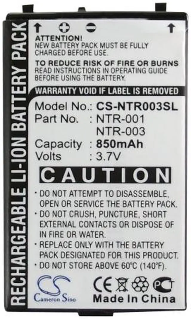 Alt view image 5 of 5 - Game Console Battery for Nintendo DS NTR-001 NTR-003 NDS CS-NTR003SL 850mAh NEW
