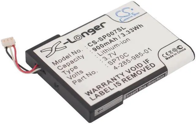 Main image of Battery for Sony SP70C PSP E1000 E1002 E1004 E1008 Pulse Wireless Headset 7.1