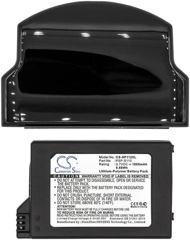 KDXY Compatible con batería Sony PSP-S110 Lite, PSP 2th, PSP-2000,  PSP-3000, PSP-3001, PSP-3004, Silm