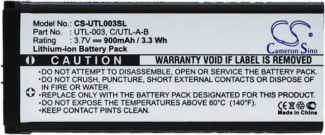 Alt view image 5 of 5 - Game Console Battery for Nintendo C/UTL-A-BP UTL-003 DS XL DSi LL DSi XL UTL-001