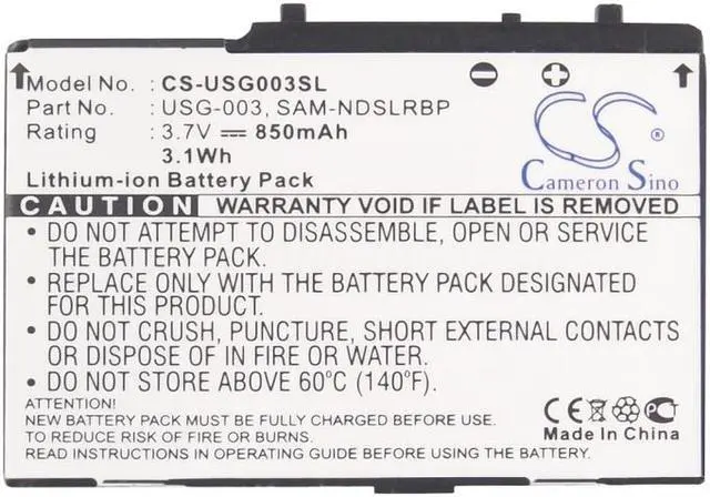 Alt view image 5 of 5 - Battery for Nintendo C/USG-A-BP-EUR SAM-NDSLRBP USG-001 USG-003 DS Lite 850mAh