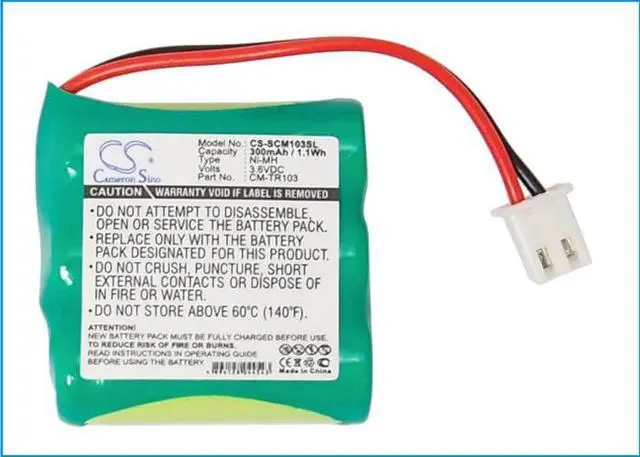 Alt view image 4 of 4 - Battery for Tri-Tronics CM-TR103 FPB9595 1038100 Trashbreaker Ultra II XL XLS
