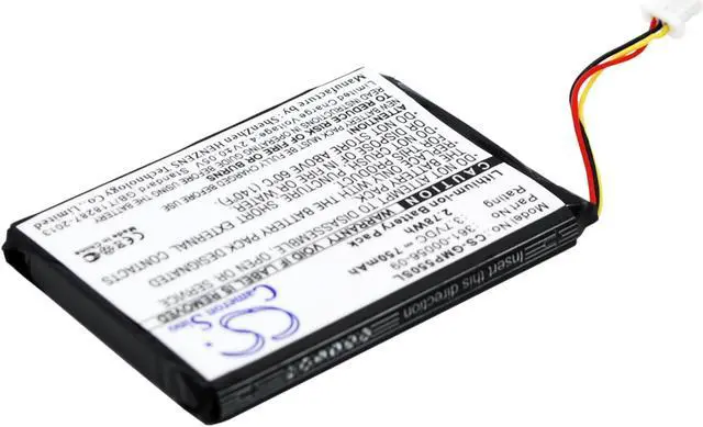 Alt view image 3 of 6 - Battery for Garmin 361-00056-07 361-00056-09 010-11925-10 Drive 60 61 Pro 550