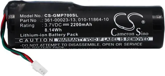 Main image of Battery for Garmin 361-00023-13 Tri-Tronics Pro 550 70 Dog Training Collar 2.2Ah