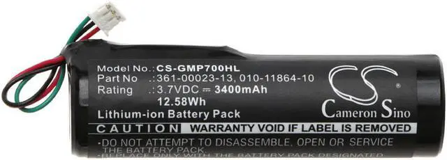 Alt view image 5 of 6 - Collar Battery for Garmin 010-11864-10 361-00023-13 Pro 550 70 Tri-Tronics 3.4Ah
