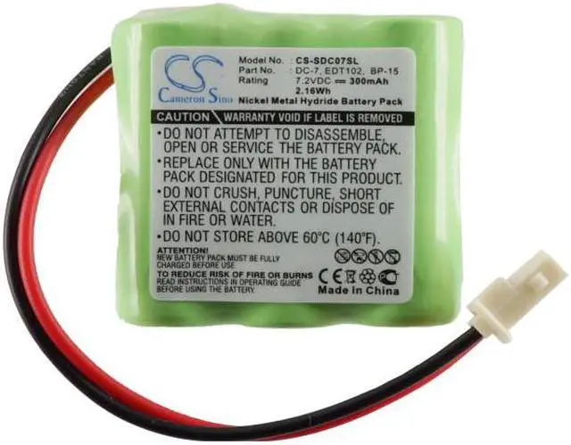 Alt view image 5 of 6 - Battery for Dogtra 37AAAM6YMX BP-15 BP15RT DC-7 Transmitter 1100NC 1200 1600