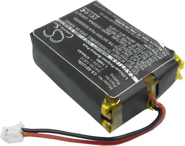 Alt view image 2 of 6 - Collar Battery for Sportdog SAC00-12615 SD-1225 SD-1825E SDT54-13923 SD-1225E